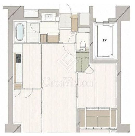 プレジール入谷 13階 間取り図