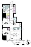 ライオンズミレス蔵前 5階 間取り図