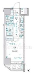 GENOVIA横浜関内skygarden 9階 間取り図