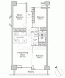 西麻布BLESS 108 間取り図