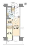 ブランズ芝浦 6階 間取り図
