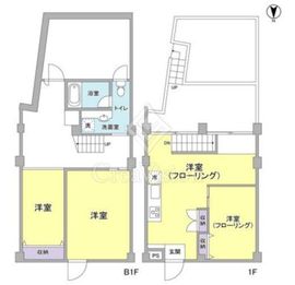 元住吉アートフラッツ 102 間取り図