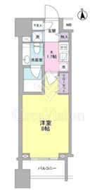 パークフラッツ中目黒 305 間取り図