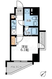 プライマル横濱平沼橋 201 間取り図