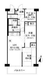 ニューライフマンション木場 2階 間取り図