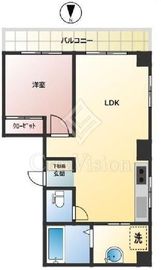 ニューハウス亀戸 7階 間取り図