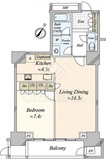 五番町マンション 4階 間取り図