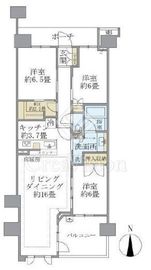 ブリリアシティ横浜磯子 2階 間取り図