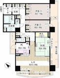 日本橋浜町パーク・ホームズ 7階 間取り図