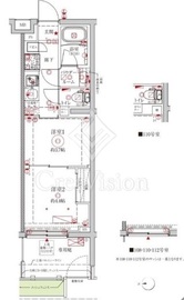 クレイシアIDZ中野野方 110 間取り図