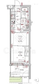 クレイシアIDZ中野野方 116 間取り図
