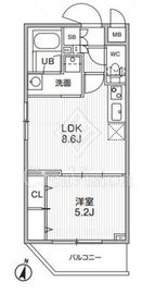 Alivis志村三丁目 101 間取り図