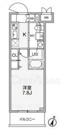 Alivis志村三丁目 102 間取り図