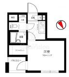ガラ・シティ京橋 6階 間取り図