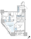 ＧＲＡＮ　ＰＡＳＥＯ横濱関内ＰＲＥＭＩＵＭ 803 間取り図