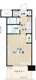 アルテーヌ新横浜 810 間取り図