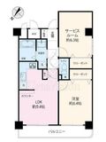 ステージグランデ市谷薬王寺 2階 間取り図