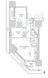ブルックサイドレジデンス木場 501 間取り図