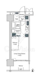 ブルックサイドレジデンス木場 504 間取り図