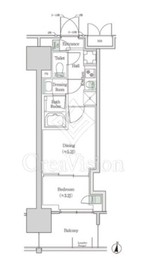 ブルックサイドレジデンス木場 508 間取り図