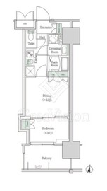ブルックサイドレジデンス木場 509 間取り図