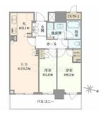 パークタワー西新宿 2609 間取り図