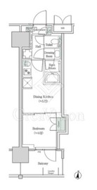 ブルックサイドレジデンス木場 514 間取り図