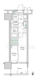 ブルックサイドレジデンス木場 516 間取り図