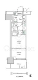 ブルックサイドレジデンス木場 520 間取り図