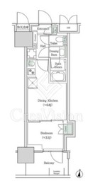 ブルックサイドレジデンス木場 522 間取り図