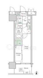 ブルックサイドレジデンス木場 524 間取り図