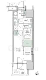 ブルックサイドレジデンス木場 525 間取り図