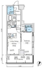 ロイヤルパークス赤羽ノース 714 間取り図
