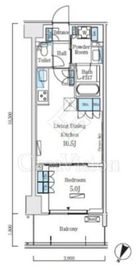 ロイヤルパークス赤羽ノース 715 間取り図