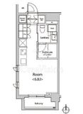 カスタリア菊川 506 間取り図