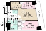 M.M.TOWERS FORESIS (エムエムタワーズフォレシス) 6階 間取り図