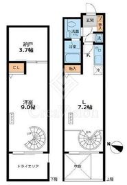 カッシア目黒 109 間取り図