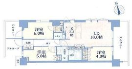 ジオ板橋浮間舟渡 2階 間取り図