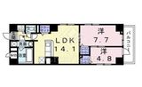 アミュレット本郷 201 間取り図