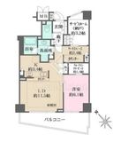 パークハウスアバンシス 10階 間取り図