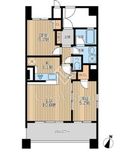 リーフコンフォート新小岩 901 間取り図
