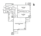 六本木ヒルズレジデンス B棟 29階 間取り図