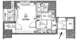 サンパティーク日本橋三越前 10階 間取り図
