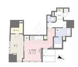 パークホームズ南池袋 10階 間取り図