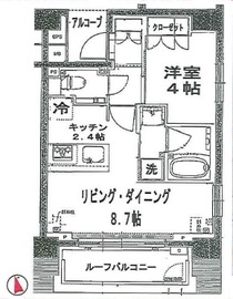 ガーラ・レジデンス本郷三丁目 12階 間取り図