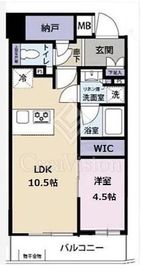 シェフルール鶴見STATION ONE 5階 間取り図