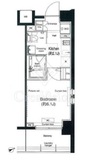 プラウドフラット鶴見Ⅱ 607 間取り図
