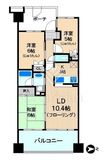 ヨコハマオールパークス第四街区 5階 間取り図