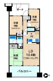 ヨコハマオールパークス第四街区 5階 間取り図