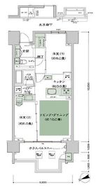 ハーバーテラス品川 12階 間取り図